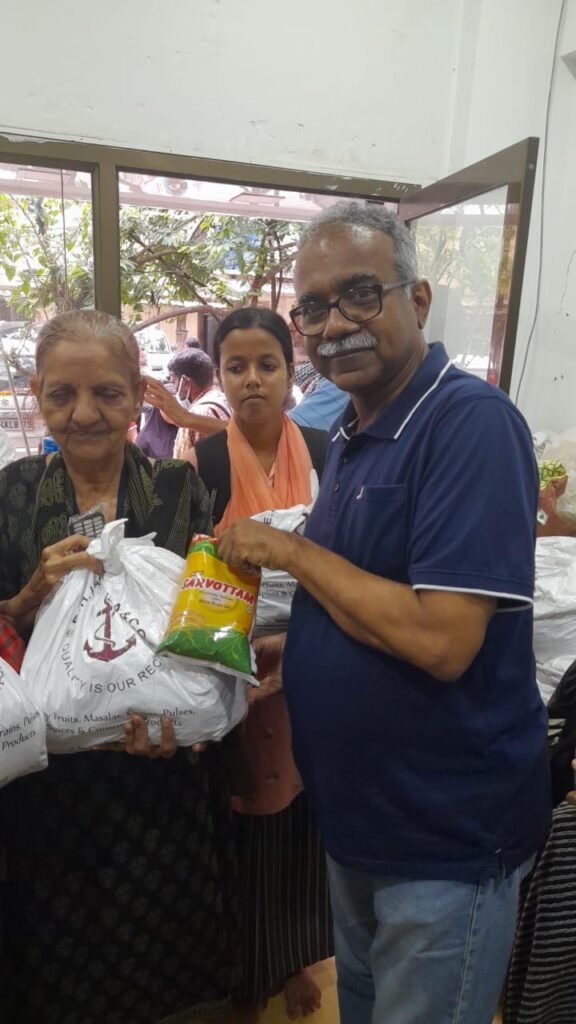 Nutrition kits distribution to Cancer affected children’s families