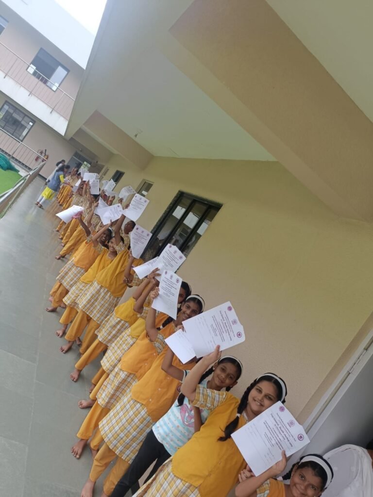 General Health check up of school children at Shree Raj Education Trust