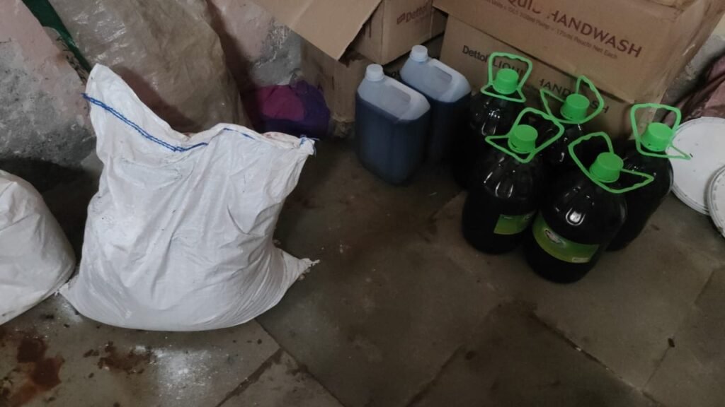 Providing Sanitation supplies at Dr APJ Abdul Kalam Home for specially abled
