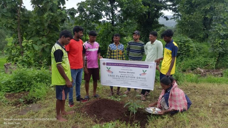 Tree plantation at Wada