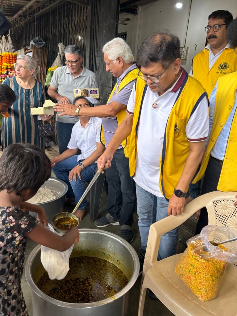 Distribution of Food to the Needy