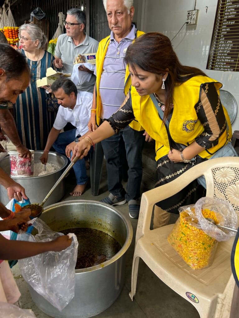 Distribution of Food to the Needy