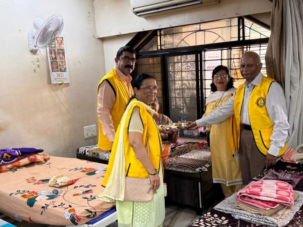 Lunch with Senior Citizens at Maru Ghar