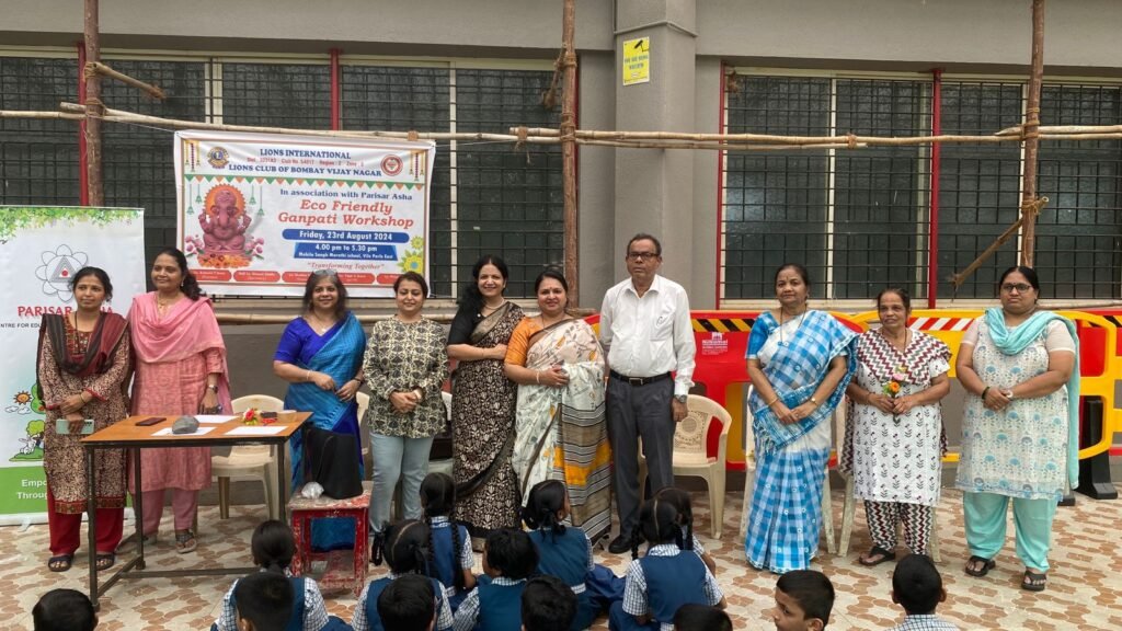 Making Echo Friendly Ganesha Idols Project in School
