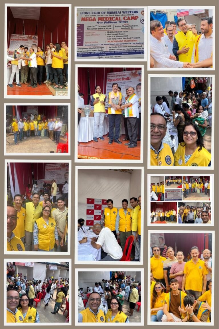 Megha Medical Camp at Poiser -Benefit members 1125