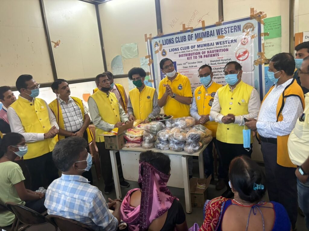 DISTRIBUTION OF NAUTRITION KIT TO TB AND HIV PATIENTS