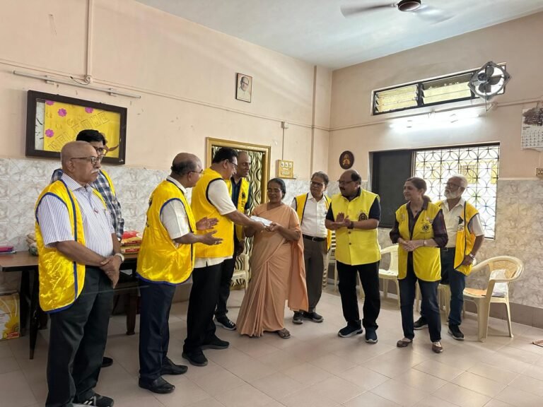 Financial Assistance to inmates of Navyajyothi Orphenage