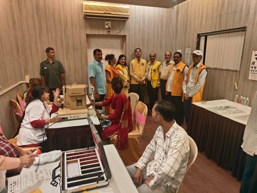 Health Checkup Camp – Sight First