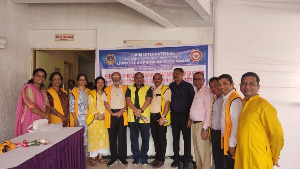 Health Checkup Camp – Sight First