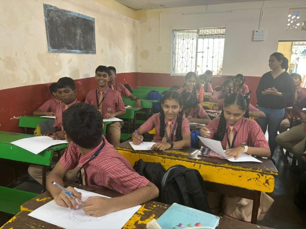 Drawing Competion in the School -1  on “World Peace”